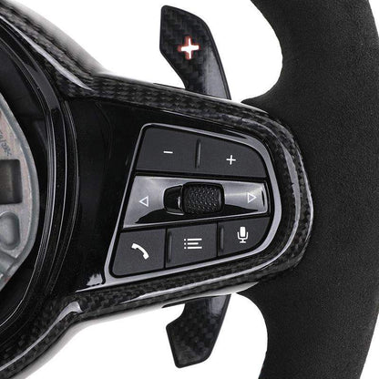 With Carbon Trim Upgrade LCI Steering Wheel for BMW G20 G30 G80 G82 G42 M4 F82 M5 F90 M3 F80 X5 F95 X6 F96 X3M F97 M8 F92 M340i - Hailed Inc.