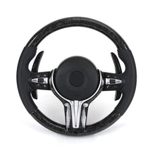 BMW M-Sport Carbon Fiber Custom Steering Wheel | Fits F10, F11, F12, F13 Series - Front View