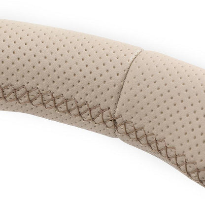 With Forged Carbon Trim Apricot Color Leather M Sport Steering Wheel for BMW F01 F06 F10 F11 F12 F15 F16 F20 F30 E90 E84 F80 M3 - Hailed Inc.