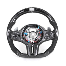 BMW Carbon Fiber Custom Steering Wheel | Fits G82, G20, G30, G01 Series - Front View
