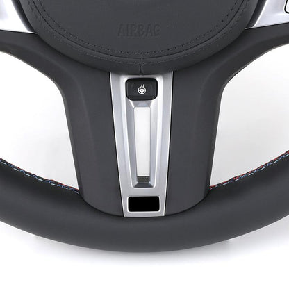 With Heated Full Leather M Sport Steering Wheel for BMW G20 G21 G80 G81 M3 G42 G82 G83 M4 G87 M2 F90 G30 M5 G11 G12 M340i M440i - Hailed Inc.