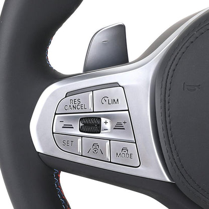 With Heated Full Leather M Sport Steering Wheel for BMW G20 G21 G80 G81 M3 G42 G82 G83 M4 G87 M2 F90 G30 M5 G11 G12 M340i M440i - Hailed Inc.