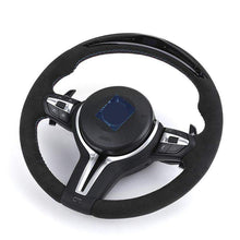 BMW M-Sport Alcantara Custom Steering Wheel | Fits F10, F30, E70, F15 Series - Side View