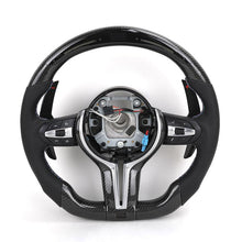 BMW Carbon Fiber Custom Steering Wheel | Fits F10, F30, E70, E71 Series - Front View