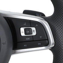 Volkswagen Full Leather Custom Steering Wheel - Side View