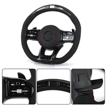 Mercedes Full Leather Custom Steering Wheel - Side View