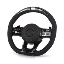 Mercedes Full Leather Custom Steering Wheel - Front View