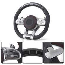 Mercedes Full Leather Custom Steering Wheel | Fits C63 Series - Side View