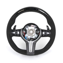 BMW Full Leather Custom Steering Wheel | Fits F10, F90, F30, F15 Series - Side View