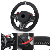 With M1 M2 Button Half Alcantara Leather Steering Wheel for BMW M3 G80 M4 G82 X3 G01 X4 G02 X5 G05 X6 G06 G11 G12 G20 G30 Z4 G29 - Hailed Inc.