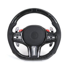 BMW M-Sport Carbon Fiber Custom Steering Wheel | Fits G01, G20, G30, G31 Series - Front View