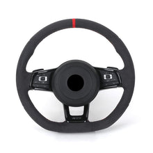 With Piano-black Trim Full Alcantara Leather Volant Lenkrad Steering Wheel for VW Polo Golf 6 7 R MK5 MK6 Mk7 GTI Passat B6 B7 - Hailed Inc.