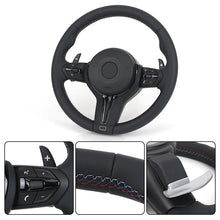 With Piano-black Trim M Sport Leather Steering Wheel for BMW F10 F20 F30 F40 F44 F45 F52 X1 F48 X2 F47 F80 F82 F87 M2 M3 M4 M5 - Hailed Inc.