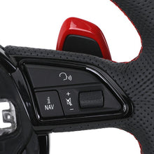 Audi Full Leather Custom Steering Wheel - Side View