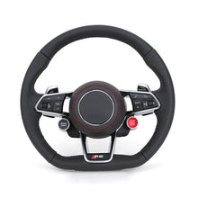 Audi Full Leather Custom Steering Wheel - Front View