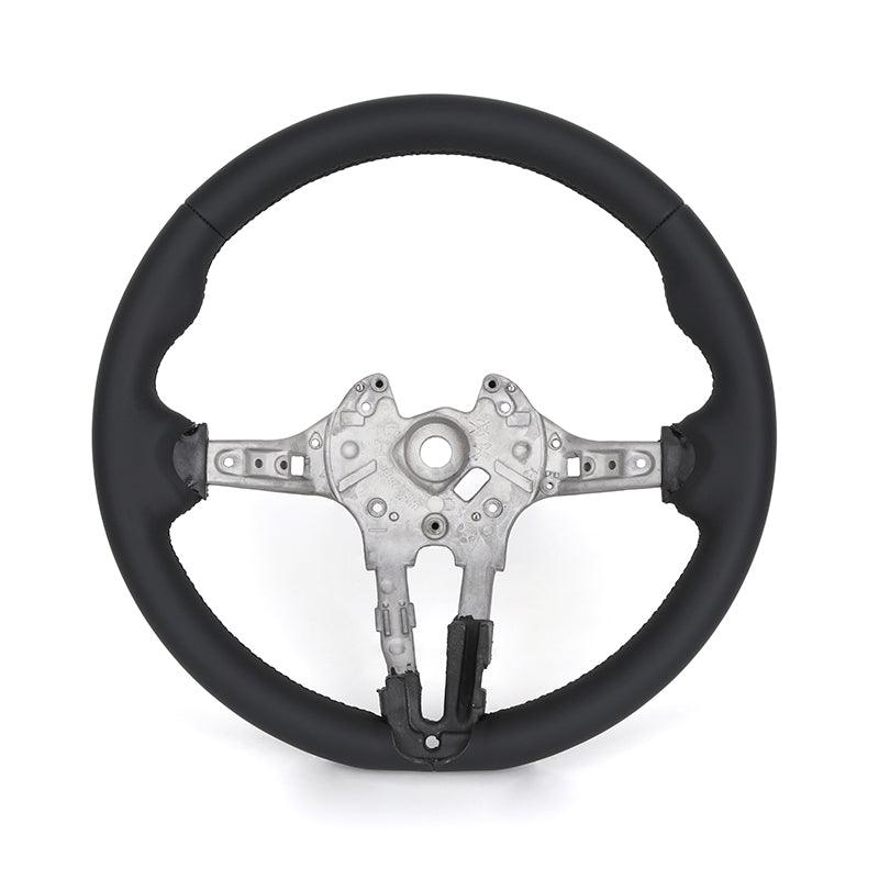 Without Center Trim Button Full Leather M Sport Steering Wheel Core for BMW F01 F10 F11 F06 F07 F12 F13 F01 F90 F91 F92 F93 - Hailed Inc.