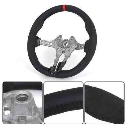 Without Center Trim Button Half Alcantara Steering Wheel Core for BMW F30 F31 F32 F33 F34 F36 F20 X5 F15 X6 F16 X3 F25 M3 F80 - Hailed Inc.