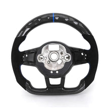 Without Trim Sport Half Alcantara Carbon Fiber Steering Wheel for Volkswagen VW Polo MK Golf 5 6 7 7.5 6R R Passat CC Gti Gte - Hailed Inc.